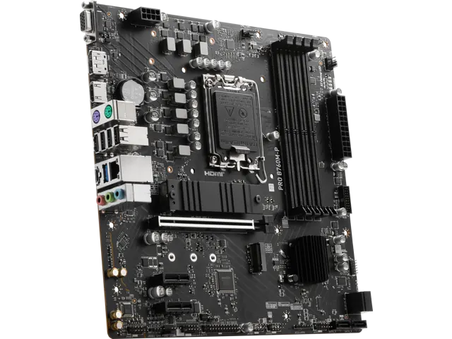 MSI PRO B760M-P: Micro ATX, LGA 1700, DDR5