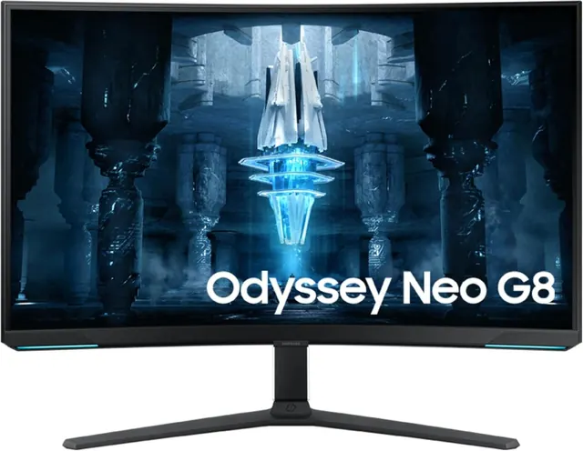Samsung Odyssey Neo G8 G85NB: 32", 4K UHD, 240 Гц, белый