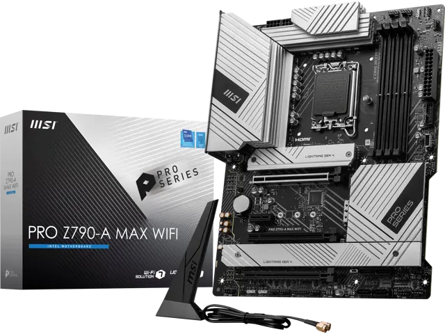MSI PRO Z790-A MAX WIFI: ATX, LGA 1700, DDR5, Wi‑Fi 7