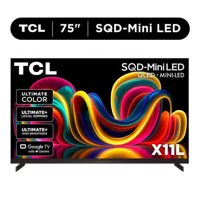 Телевизор TCL 75X11L, 75″, 4K UHD, 144 Гц, Google TV