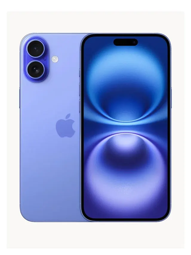 Apple iPhone 16: 128 ГБ, nano SIM + eSIM, Ультрамарин