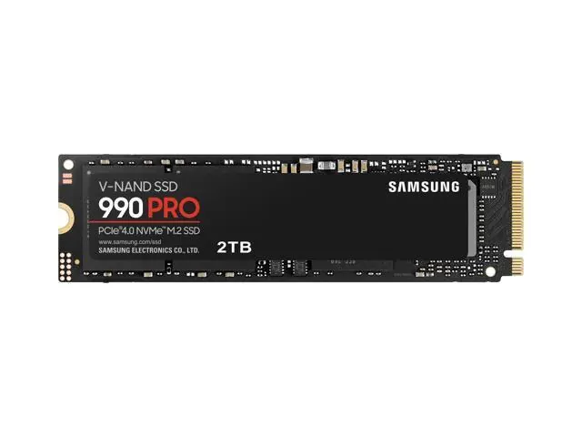 Samsung 990 PRO: 2 ТБ, PCIe 4.0, NVMe, M.2