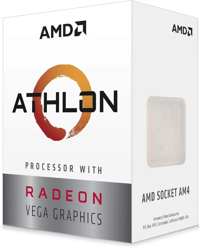 AMD Athlon 3000G: 2 ядра, 4 потока, Radeon Graphics