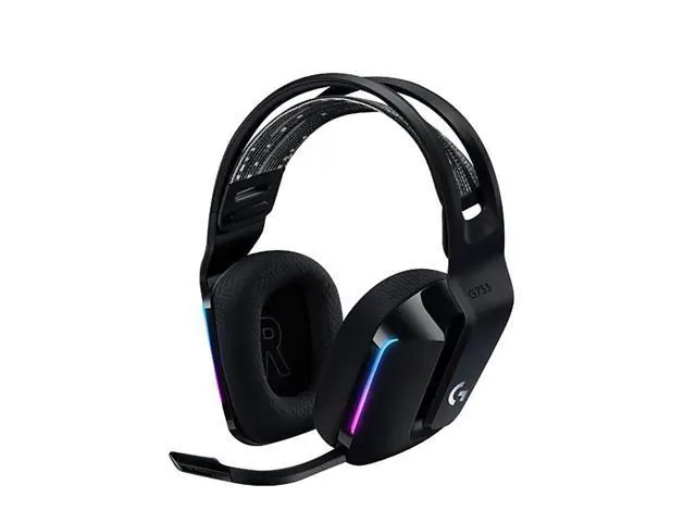 Logitech G733 Black — беспроводная полноразмерная игровая гарнитура