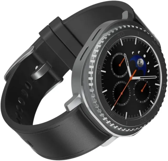 Samsung Galaxy Watch 8 Classic 46 мм Bluetooth — черный, вращающийся безель, 64 ГБ