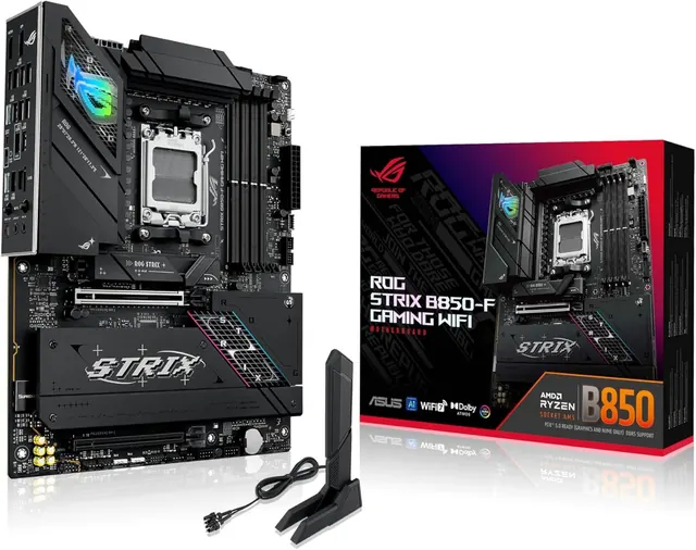 ASUS ROG Strix B850-F Gaming WiFi: ATX, AM5, DDR5, WiFi 7