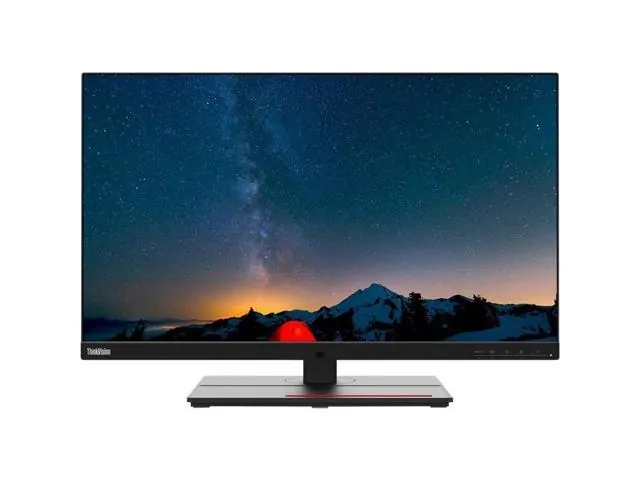Lenovo P27u-20: 27", 3840 × 2160, IPS, 60 Гц, чёрный