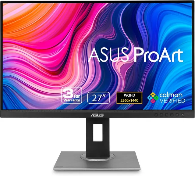 ASUS ProArt Display PA278QV: 27", WQHD 2560 × 1440, IPS, 75 Гц, черный