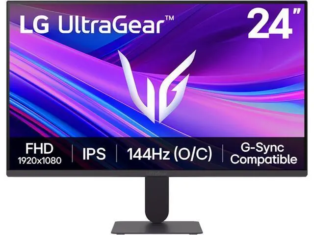 LG 24G411A-B: 24", IPS FHD, 144 Гц, FreeSync и G-Sync Compatible
