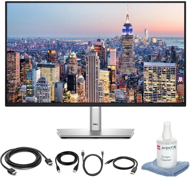 Dell P2425H: 24", Full HD, 100 Гц, IPS, серебристый