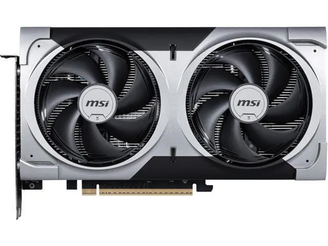 MSI GeForce RTX 5060 Ti VENTUS 2X PLUS: 8 ГБ GDDR7, PCIe 5.0 x16, серебристая
