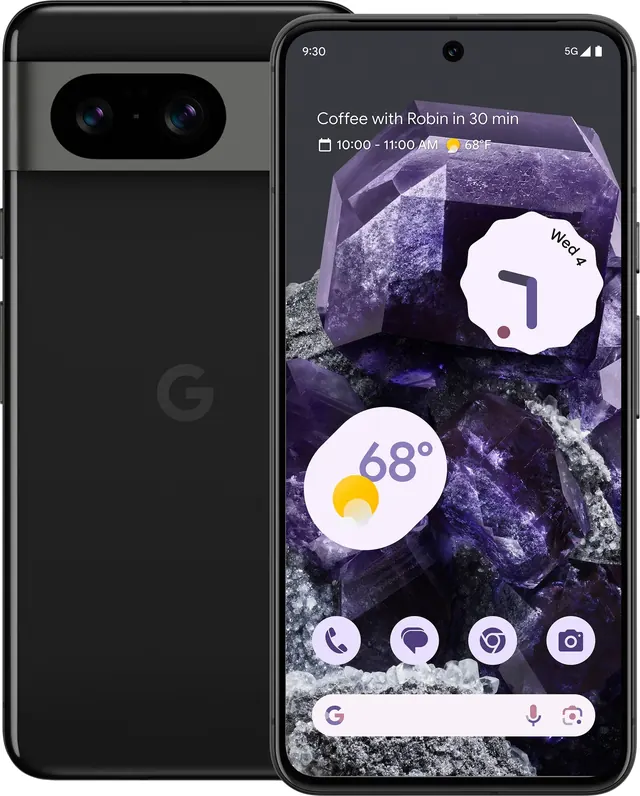 Google Pixel 8: 8/128 ГБ, eSIM, черный Obsidian