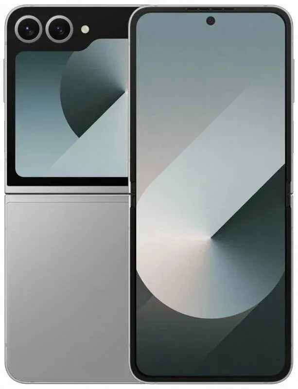 Samsung Galaxy Z Flip 6: 12 ГБ/512 ГБ, серебристый, nano SIM + eSIM