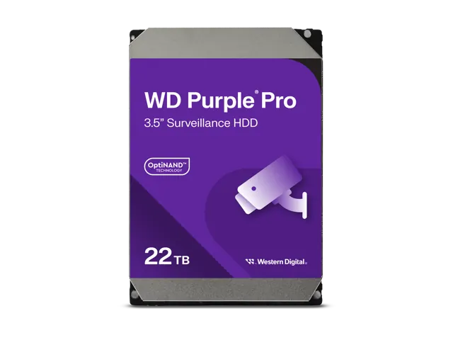 Western Digital WD Purple Pro WD221PURP: 22 ТБ, 3,5", HDD