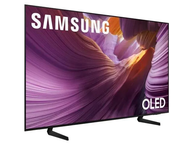 Телевизор Samsung S85F 83" 4K OLED с One UI Tizen, графитовый черный