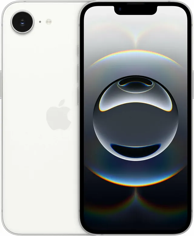Apple iPhone 16e: 256 ГБ, 6,1 дюйма, eSIM, белый