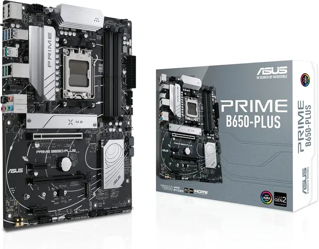 ASUS PRIME B650-PLUS: AM5, ATX, DDR5, M.2 PCIe 5.0, 2.5Gb Ethernet