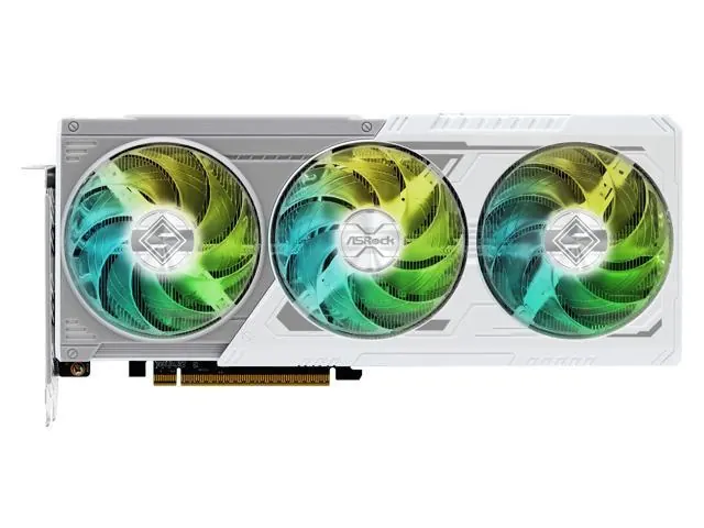 ASRock Radeon RX 9060 XT Steel Legend: 16 ГБ GDDR6, PCI Express 5.0 x16, белая