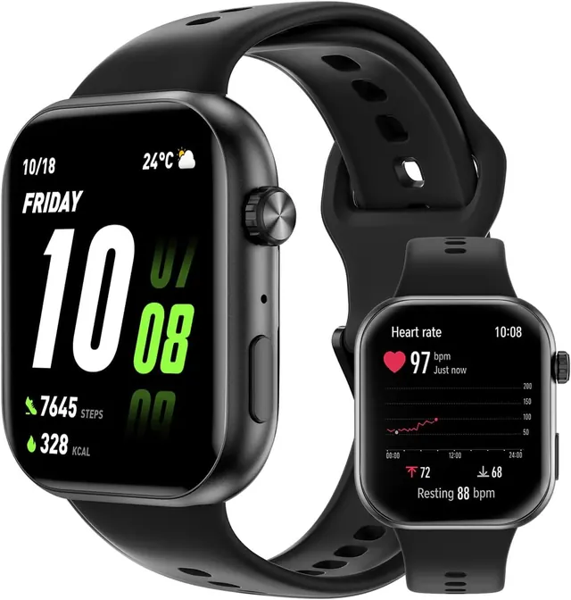 HONOR Choice Watch 2i с AMOLED 1,85", Bluetooth-звонками и автономностью до 14 дней