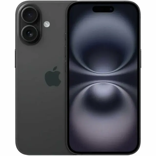 Apple iPhone 16: 512 ГБ, 6,1 дюйма, nano-SIM + eSIM, черный