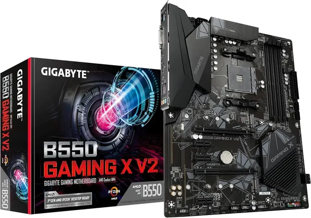 Gigabyte B550 GAMING X V2: AM4, ATX, 4x DDR4, 2x M.2
