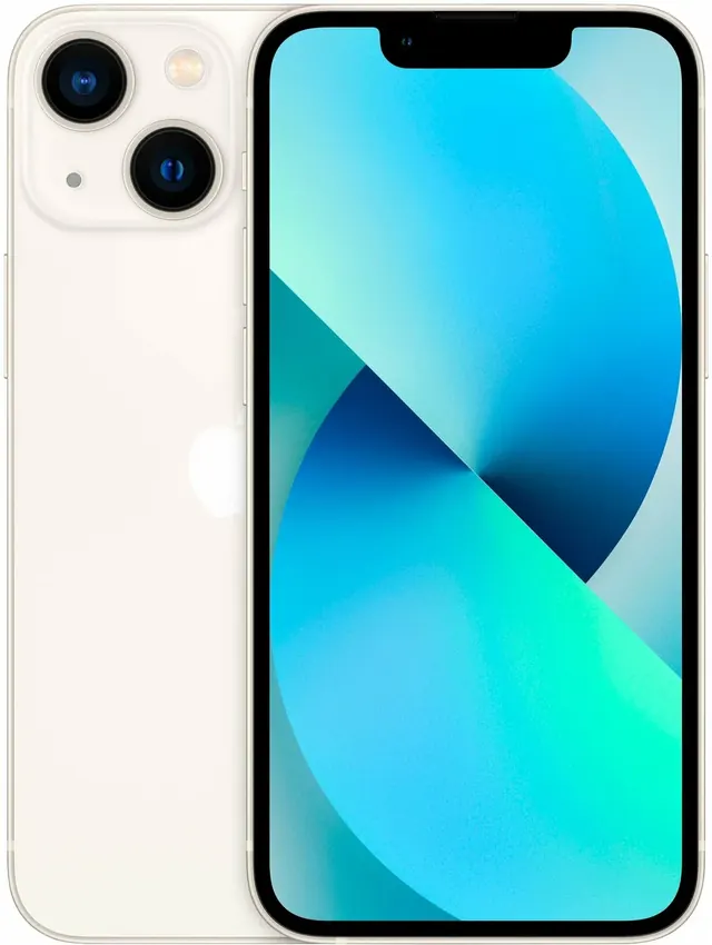 Apple iPhone 13: 128 ГБ, экран 6,1 дюйма, белый