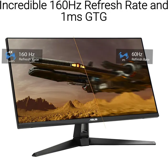 ASUS VG27UQ1A: 27", 4K, 160 Гц, черный