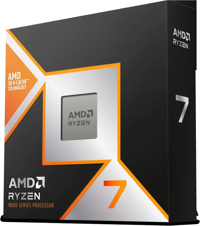 AMD Ryzen 7 9800X3D: 8 ядер, 16 потоков, до 5,2 ГГц, Socket AM5