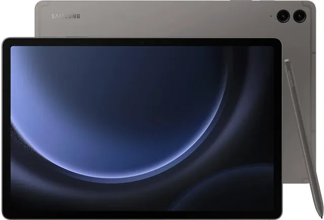 Samsung Galaxy Tab S9 FE+ 12.4" 256 ГБ Wi‑Fi, серый, S Pen в комплекте