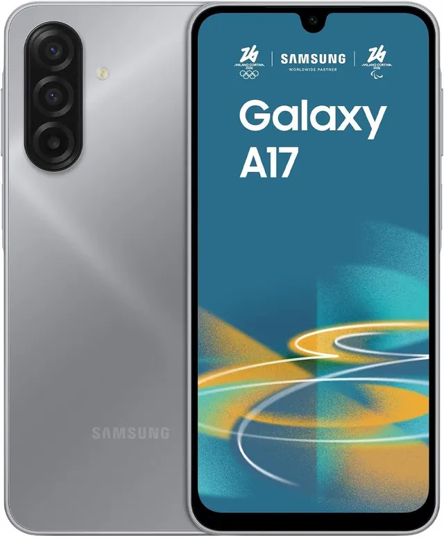 Samsung Galaxy A17 128 ГБ, серый — 6,7", Dual SIM, LTE