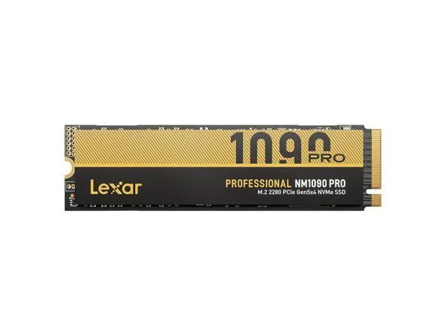 Lexar Professional NM1090 PRO: 1 ТБ, PCIe Gen 5x4, NVMe, M.2 2280