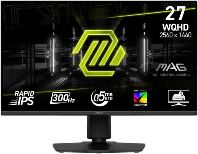 MSI MAG 275QPF X30: 27", WQHD, 300 Гц, RAPID IPS, черный