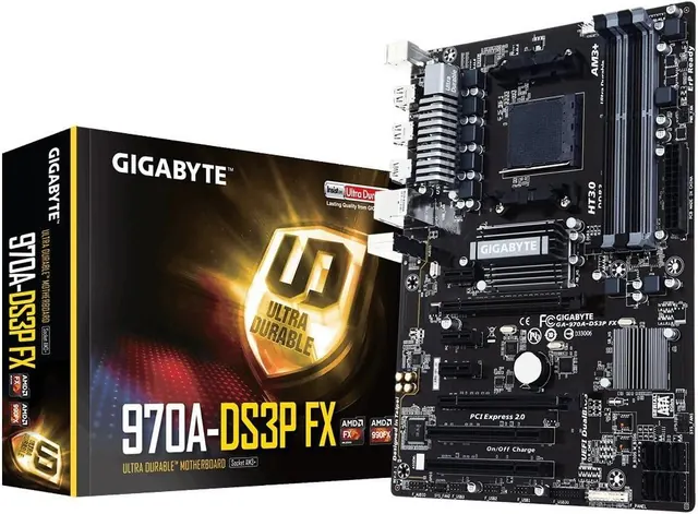 Gigabyte GA-970A-DS3P FX: AMD AM3+/AM3, ATX, DDR3 1600