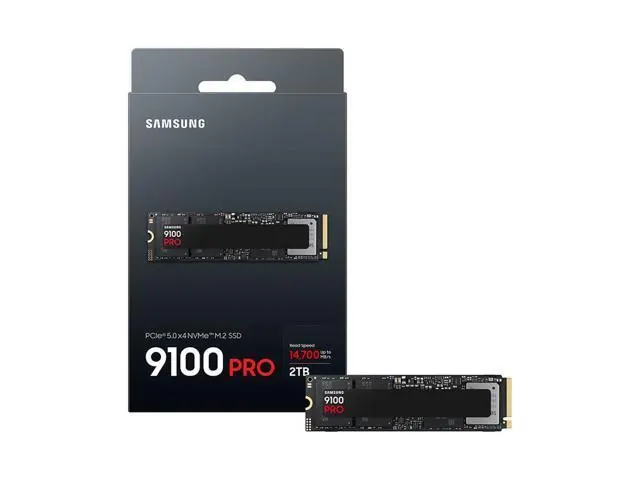 Samsung 9100 PRO: 2 ТБ, PCIe 5.0 x4, M.2 2280