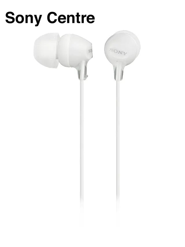 Внутриканальные наушники Sony MDR-EX15LP, белые