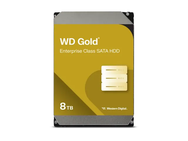 Western Digital WD Gold WD8005FRYZ: 8 ТБ, 7200 об/мин, SATA 6.0Gb/s, 3,5"