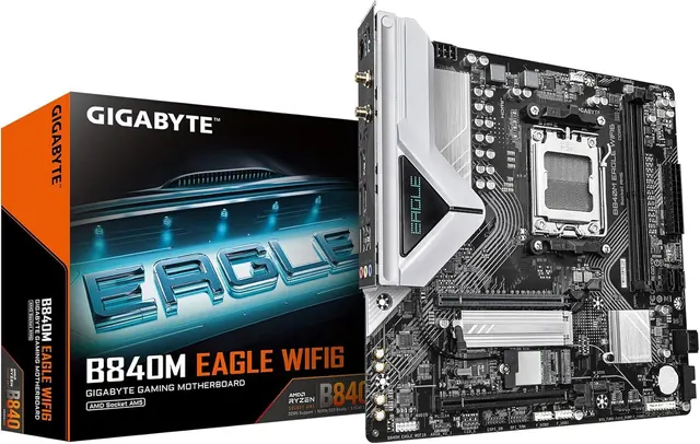 Gigabyte B840M EAGLE WIFI6: AM5, DDR5, M-ATX, WIFI6