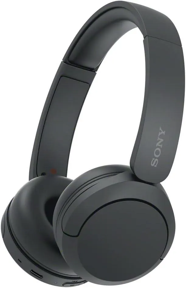 Sony WH-CH520 — Bluetooth-наушники с микрофоном, до 50 часов работы, черные