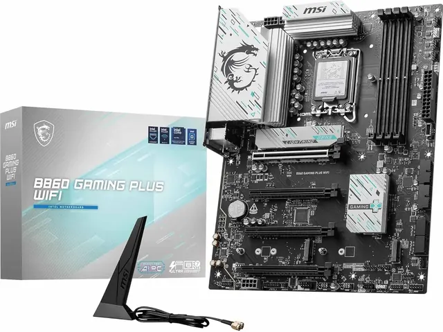 MSI B860 Gaming Plus WiFi: ATX, LGA 1851, DDR5, Wi‑Fi 7