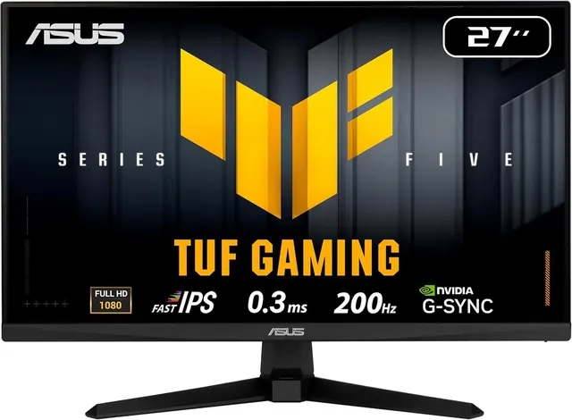 ASUS VG279Q5A: 27", Full HD, 200 Гц, Fast IPS, черный