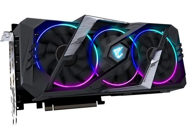 Gigabyte AORUS GeForce RTX 2060 Super WINDFORCE: 8 ГБ GDDR6, 256-бит, PCI Express 3.0 x16