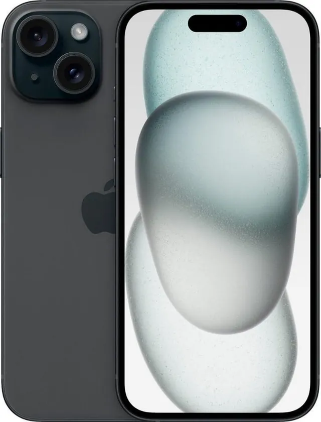 Apple iPhone 15: 128 ГБ, черный, iOS 17, 6.1" Super Retina XDR