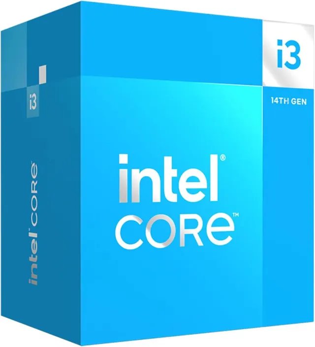 Intel Core i3-14100: 4 ядра, 8 потоков, до 4,7 ГГц, LGA1700