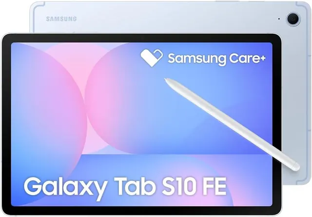 Планшет Samsung Galaxy Tab S10 FE 128 ГБ, 8 ГБ, Wi‑Fi, 10,9", с S-Pen, синий