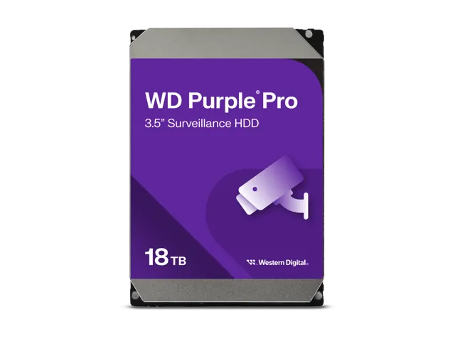 Western Digital WD Purple Pro: 14 ТБ, 3,5 дюйма, WD142PURP