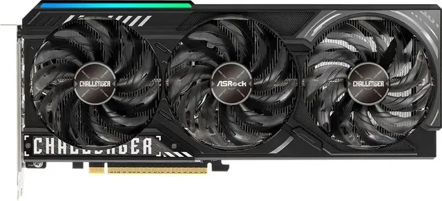 ASRock Radeon RX 9070 XT CHALLENGER: 16 ГБ, AMD Radeon RX 9070 XT