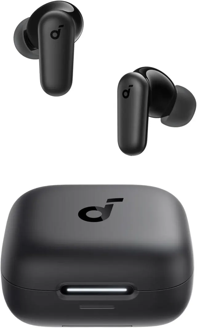 Наушники Soundcore P30i с активным шумоподавлением, Bluetooth 5.4 и кейсом-подставкой