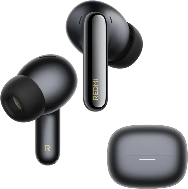 Xiaomi Redmi Buds 8 Pro, черные — адаптивное шумоподавление до 55 дБ, LDAC, до 35 часов работы