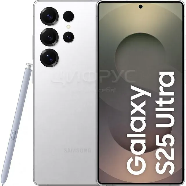 Samsung Galaxy S25 Ultra: 12 ГБ/256 ГБ, серебристый