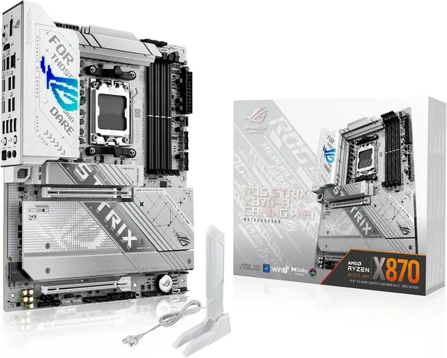 ASUS ROG Strix X870-A Gaming WiFi: ATX, AMD AM5, Wi‑Fi 7